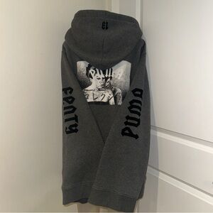 Puma by Rhianna Fenty Gray Sweatshirt women Zip up hoodie